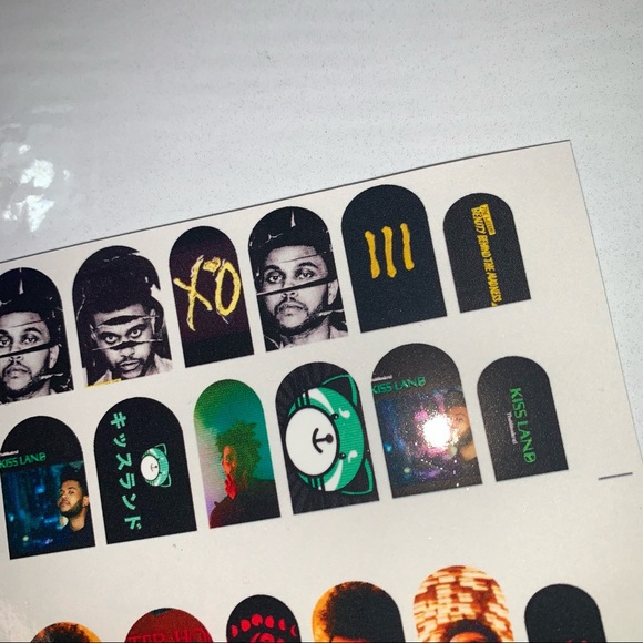The Weeknd nail decals - Picture 3 of 6